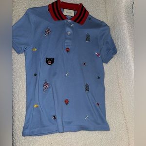 Gucci collar shirt